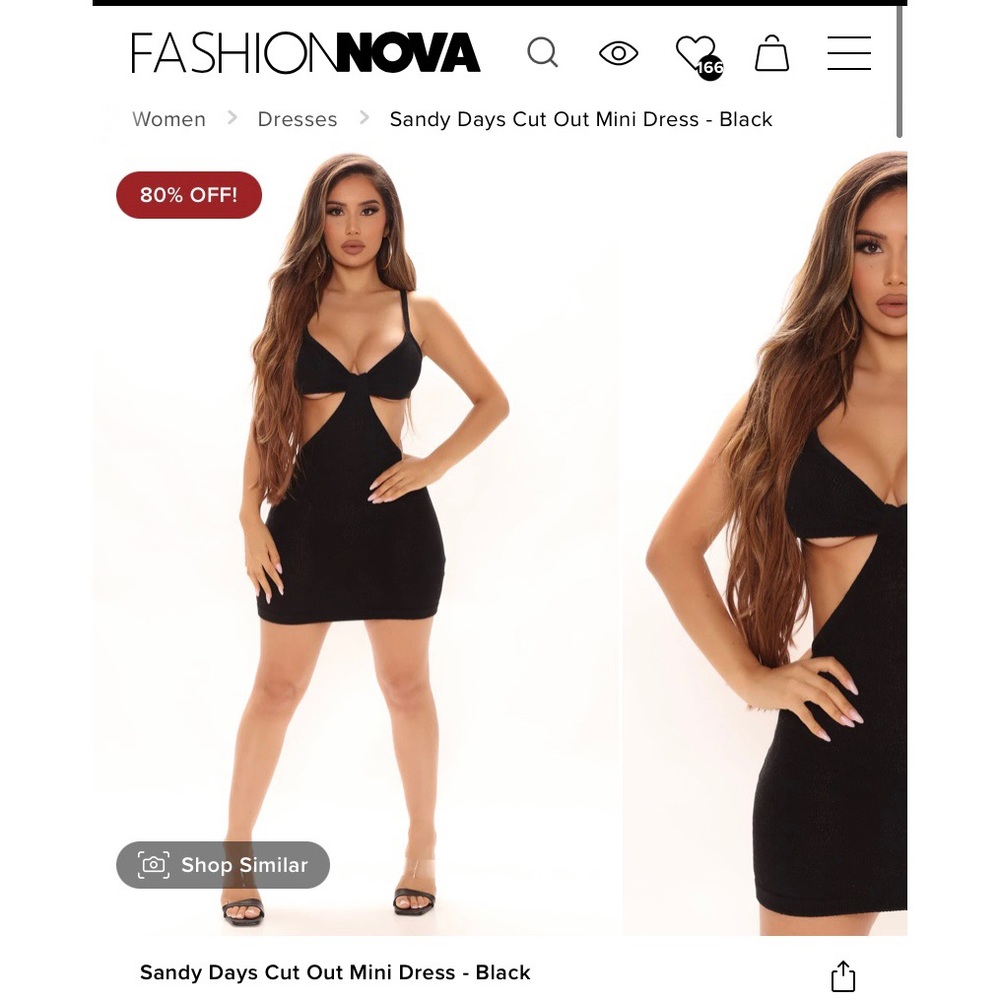 Sandy Days Cut Out Mini Dress